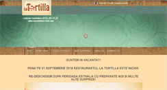 Desktop Screenshot of latortilla.ro