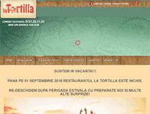 Tablet Screenshot of latortilla.ro